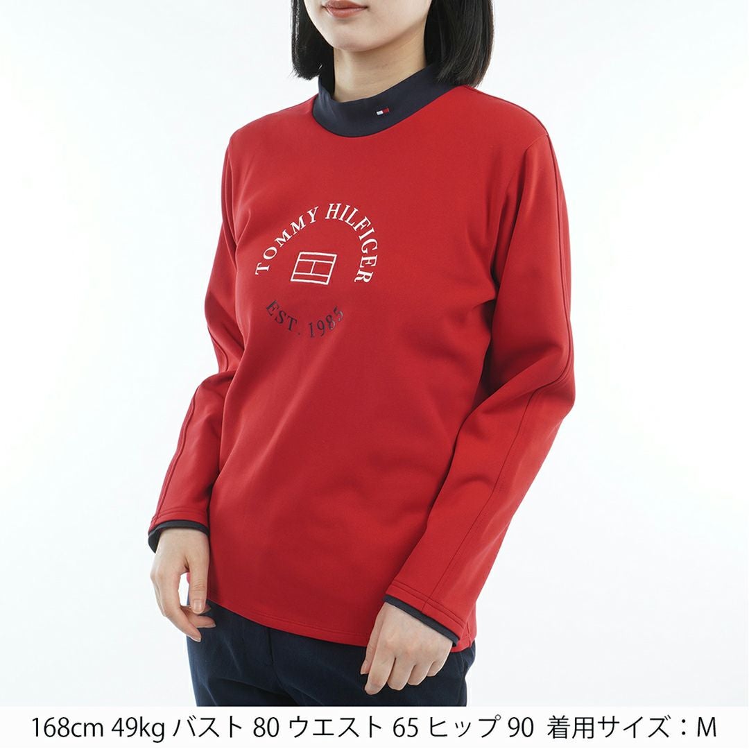 30％OFF】[トミーヒルフィガー]レディース サークルロゴ 長袖モック