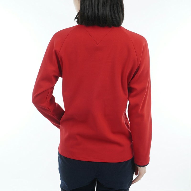 トミー ヒルフィガー ゴルフ Tommy Hilfiger Golf レディース レディース サークルロゴ 長袖モックネックシャツ THLA578 詳細13