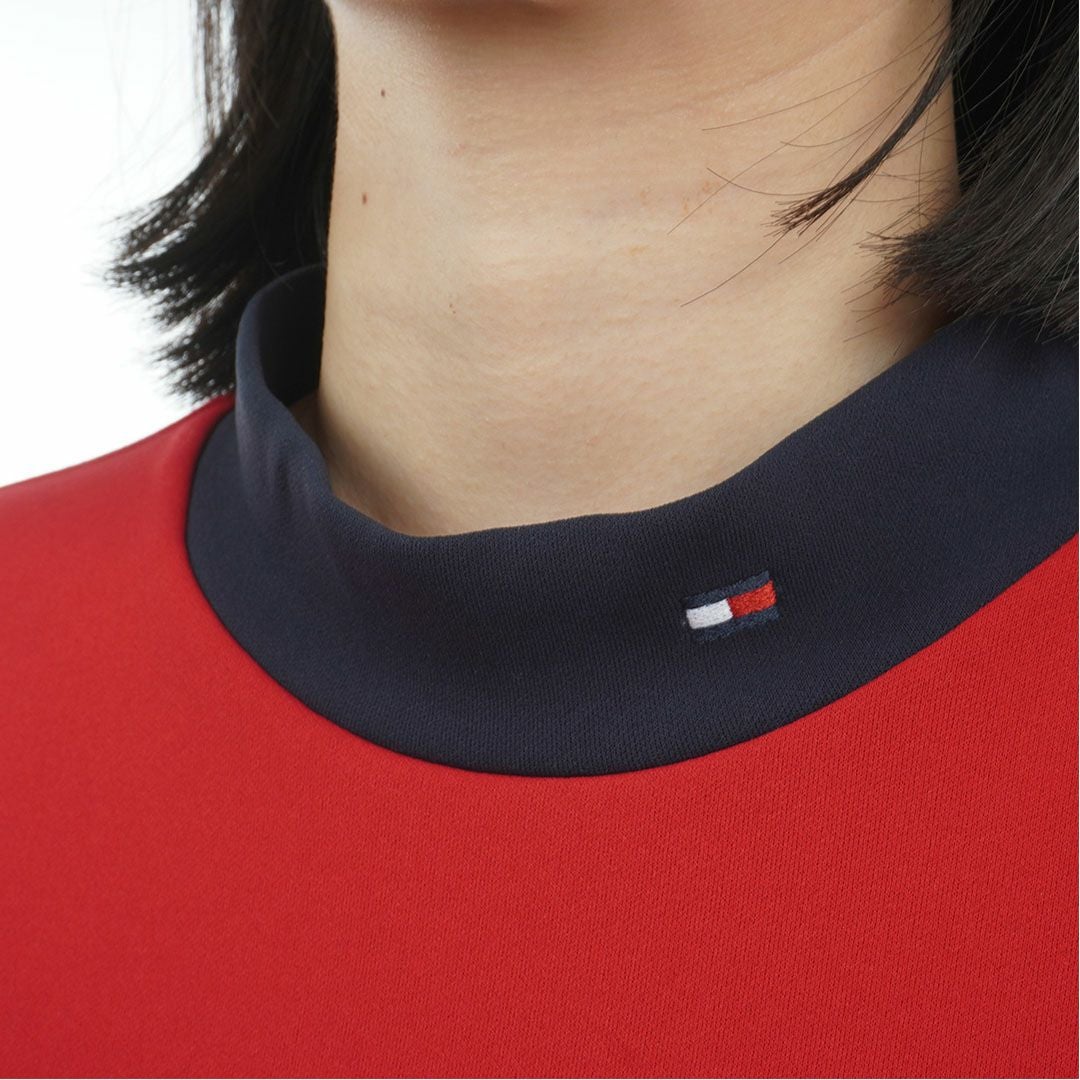 30％OFF】[トミーヒルフィガー]レディース サークルロゴ 長袖モック