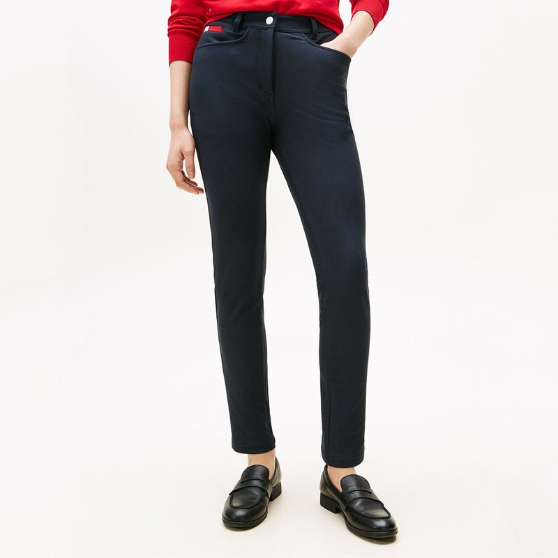 トミー ヒルフィガー ゴルフ Tommy Hilfiger Golf レディース レディース 裏フリ-ス ロングパンツ THLA580 詳細21