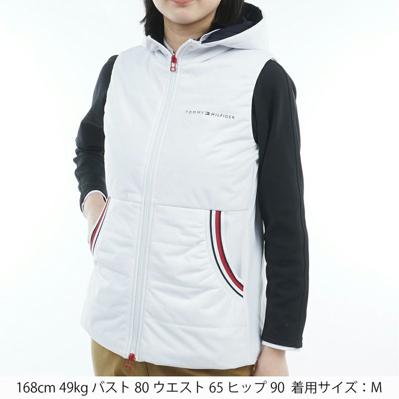 トミー ヒルフィガー ゴルフ Tommy Hilfiger Golf レディース レディース 中綿 キルトベスト THLA581 詳細2