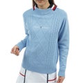 トミー ヒルフィガー ゴルフ Tommy Hilfiger Golf レディース レディース マシュマロタッチ ケーブル柄  ハイネックニット THLA582 詳細7