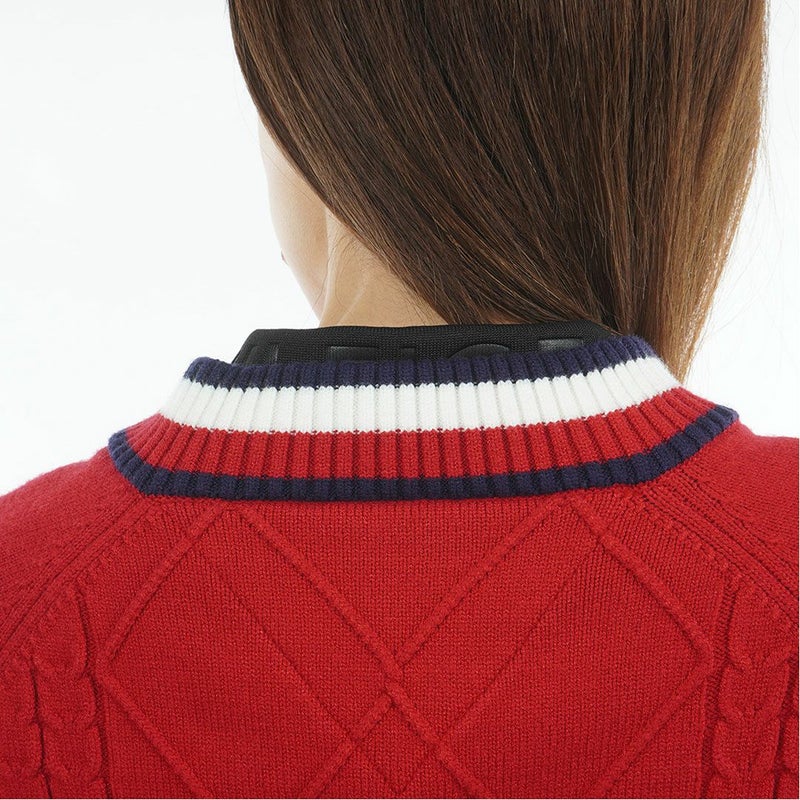 トミー ヒルフィガー ゴルフ Tommy Hilfiger Golf レディース レディース マシュマロタッチ ケーブル柄  ハイネックニット THLA582 詳細16