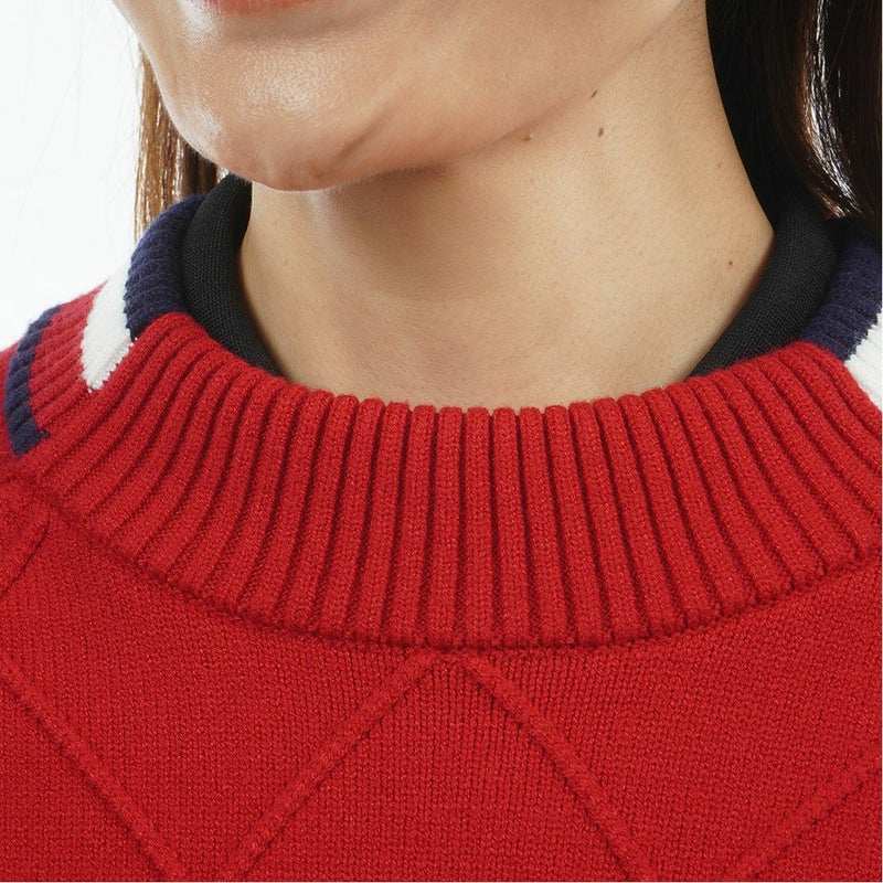 トミー ヒルフィガー ゴルフ Tommy Hilfiger Golf レディース レディース マシュマロタッチ ケーブル柄  ハイネックニット THLA582 詳細17