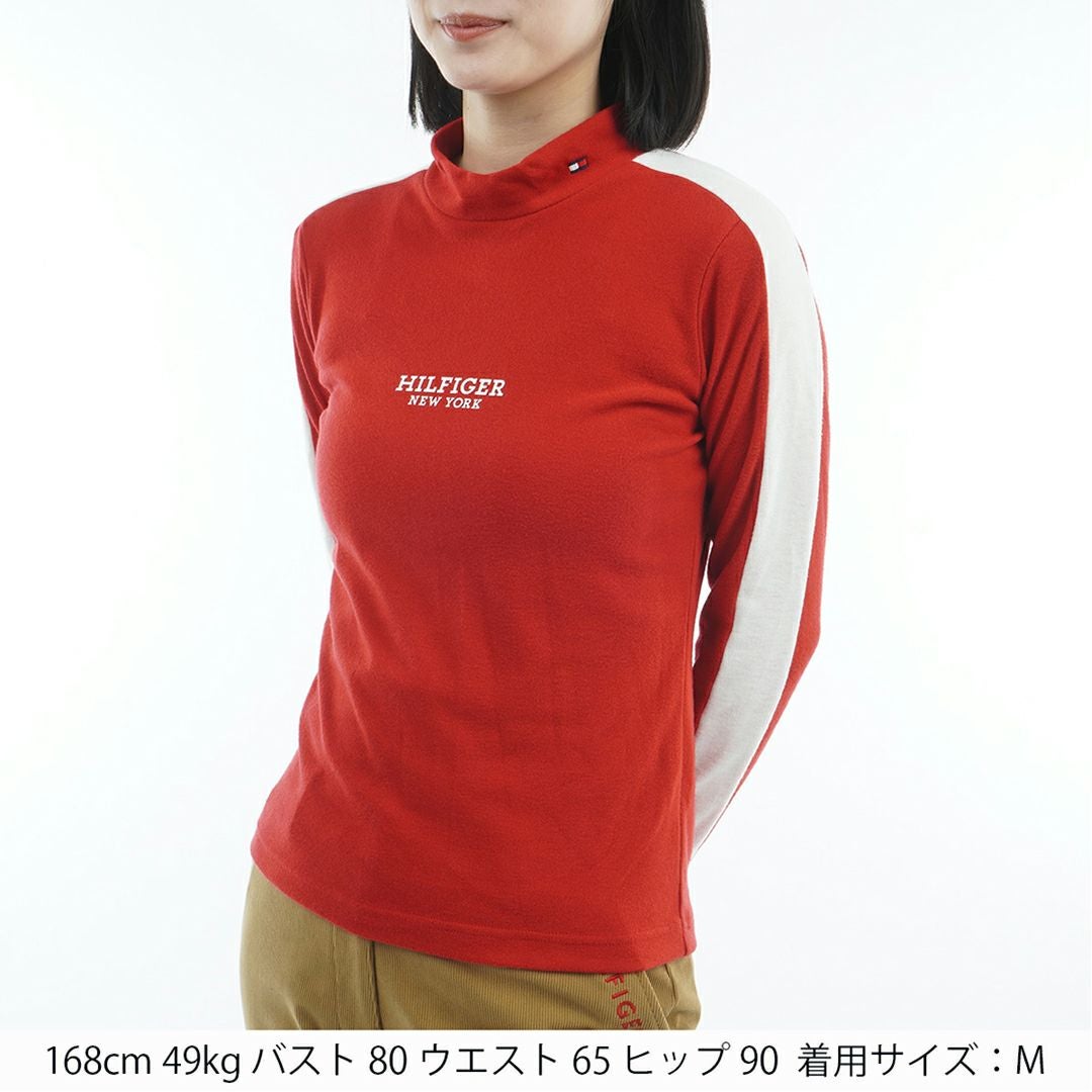30％OFF】[トミーヒルフィガー]レディース 長袖ライン モックネック