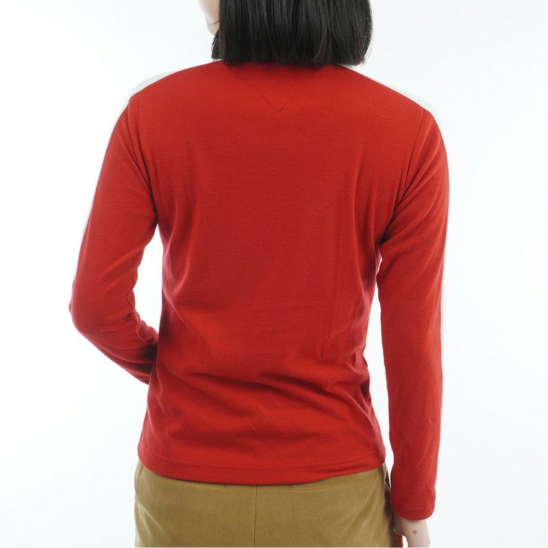 トミー ヒルフィガー ゴルフ Tommy Hilfiger Golf レディース レディース 長袖ライン モックネックシャツ THLA583 詳細21