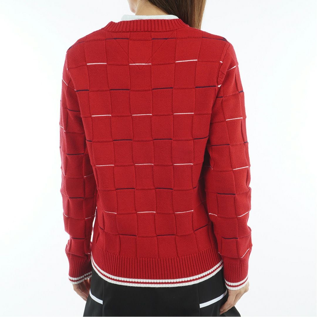 トミー ヒルフィガー ゴルフ Tommy Hilfiger Golf レディース レディース マシュマロタッチ クルーネックニット THLA584 詳細15