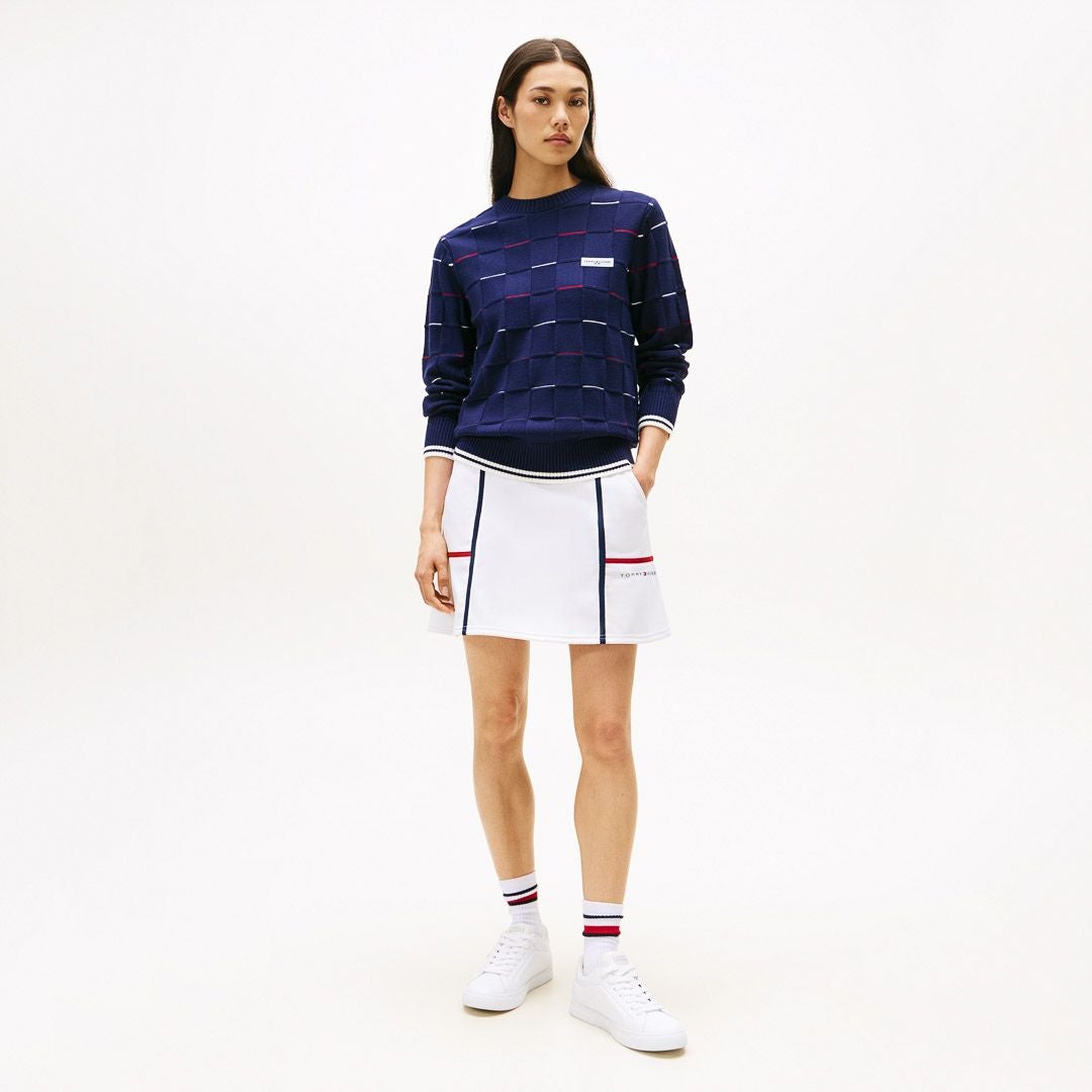 トミー ヒルフィガー ゴルフ Tommy Hilfiger Golf レディース レディース マシュマロタッチ クルーネックニット THLA584 詳細22