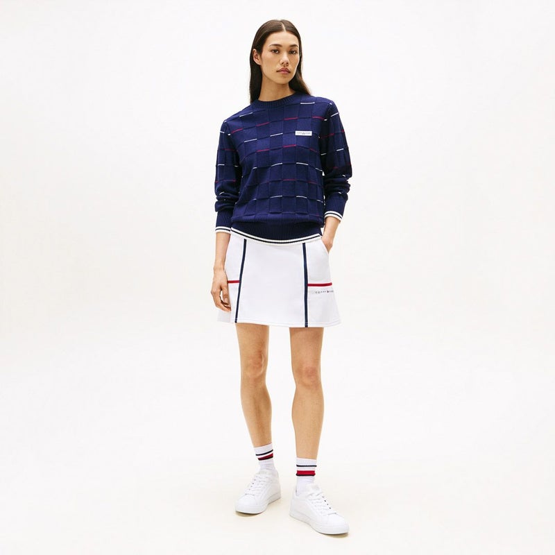 トミー ヒルフィガー ゴルフ Tommy Hilfiger Golf レディース レディース マシュマロタッチ クルーネックニット THLA584 詳細22