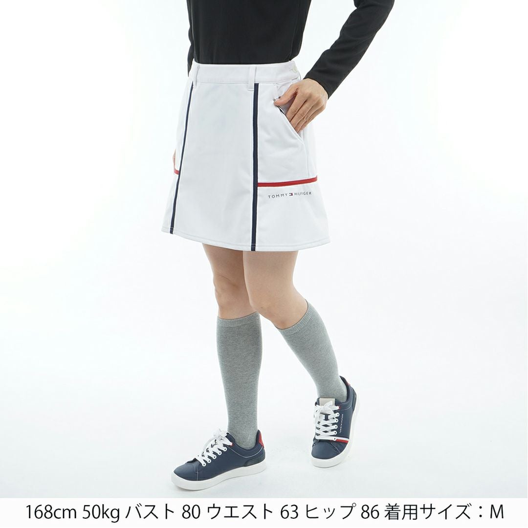トミー ヒルフィガー ゴルフ Tommy Hilfiger Golf レディース レディース ウインドプルーフ スカ-ト THLA585 詳細2