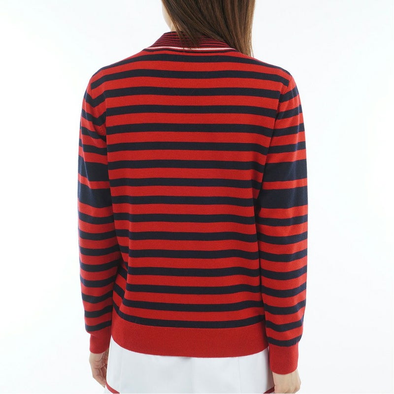 トミー ヒルフィガー ゴルフ Tommy Hilfiger Golf レディース レディース ボーダー ハイネックニット THLA587 詳細12