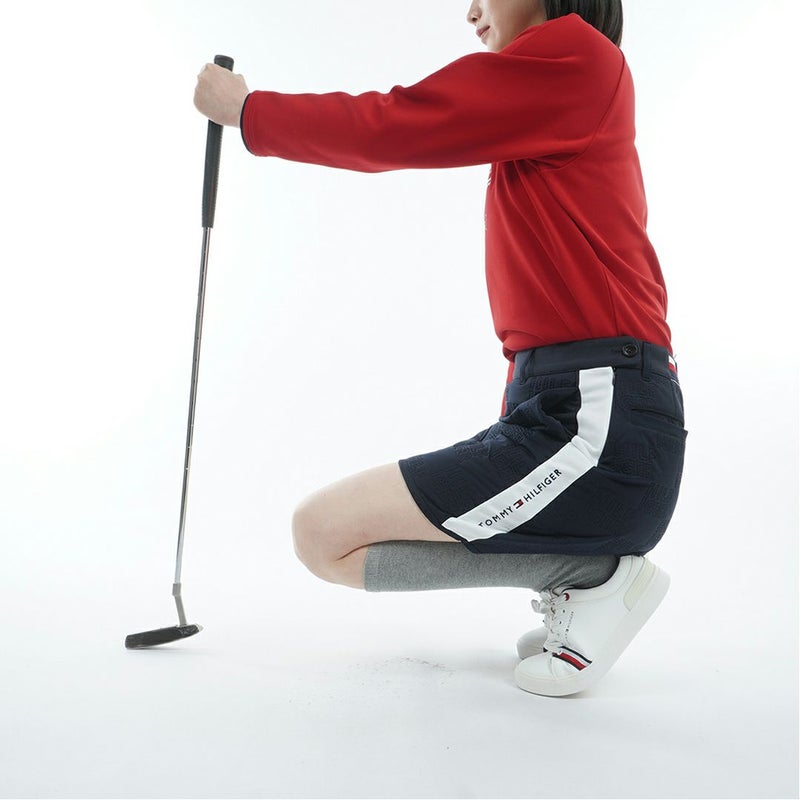 トミー ヒルフィガー ゴルフ Tommy Hilfiger Golf レディース レディース ロゴキルト パテッドスカート THLA588 詳細9