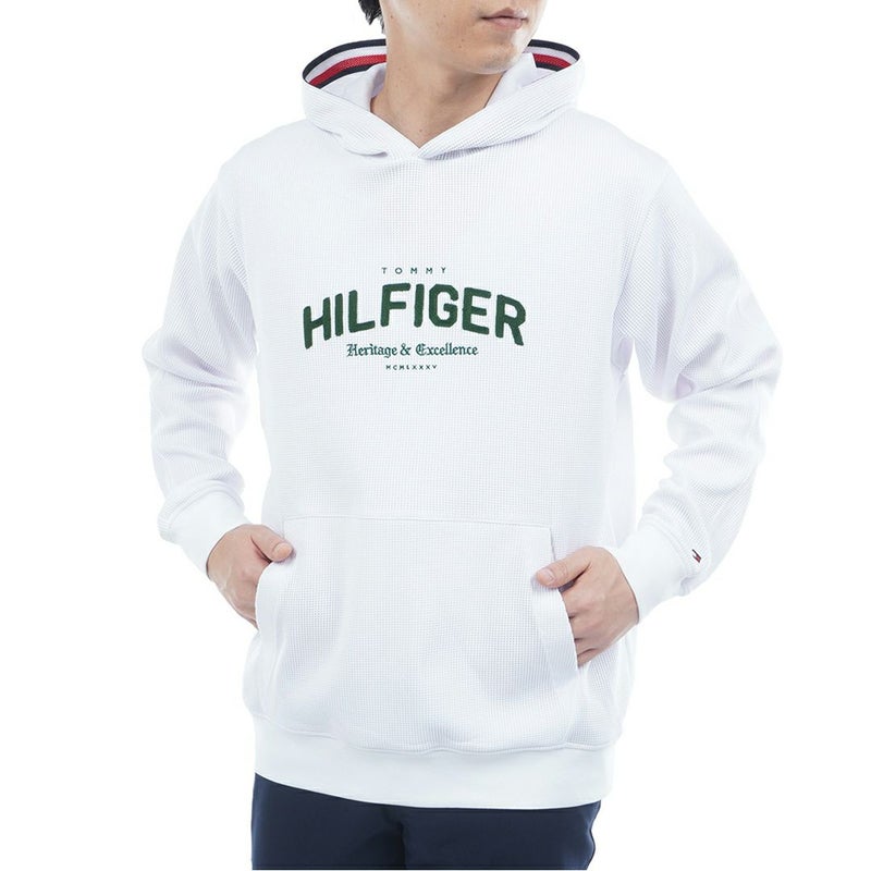 トミー ヒルフィガー ゴルフ Tommy Hilfiger Golf メンズ メンズ フロントロゴ スウェットフーディ- THMA551 詳細1