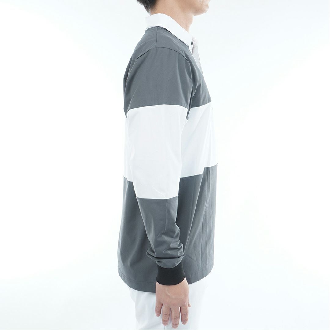 30％OFF】[トミーヒルフィガー]メンズ カラーブロック ラガーシャツ