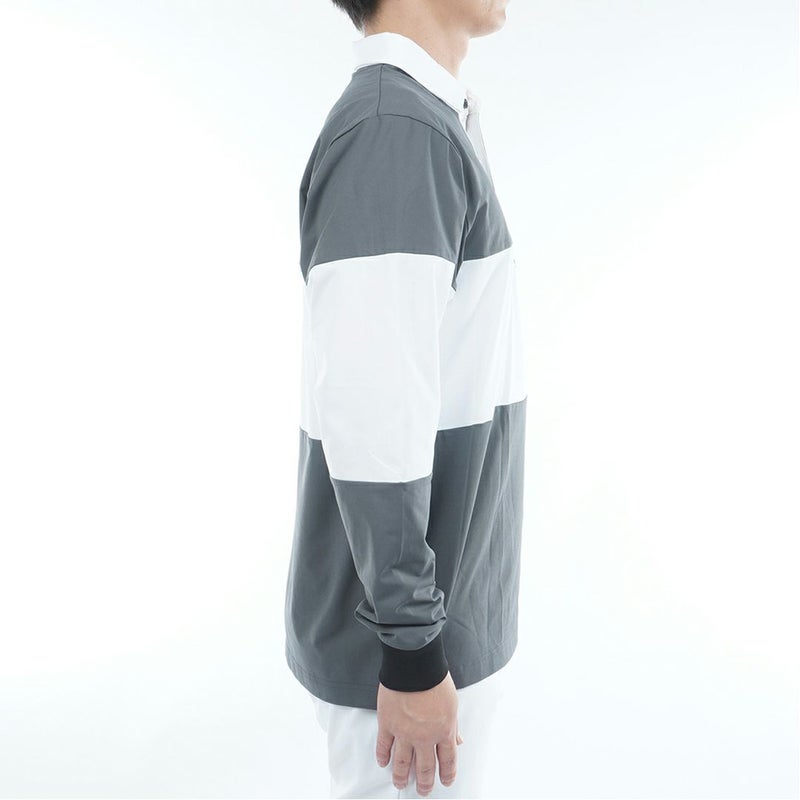 トミー ヒルフィガー ゴルフ Tommy Hilfiger Golf メンズ メンズ カラーブロック ラガーシャツ THMA553 詳細5