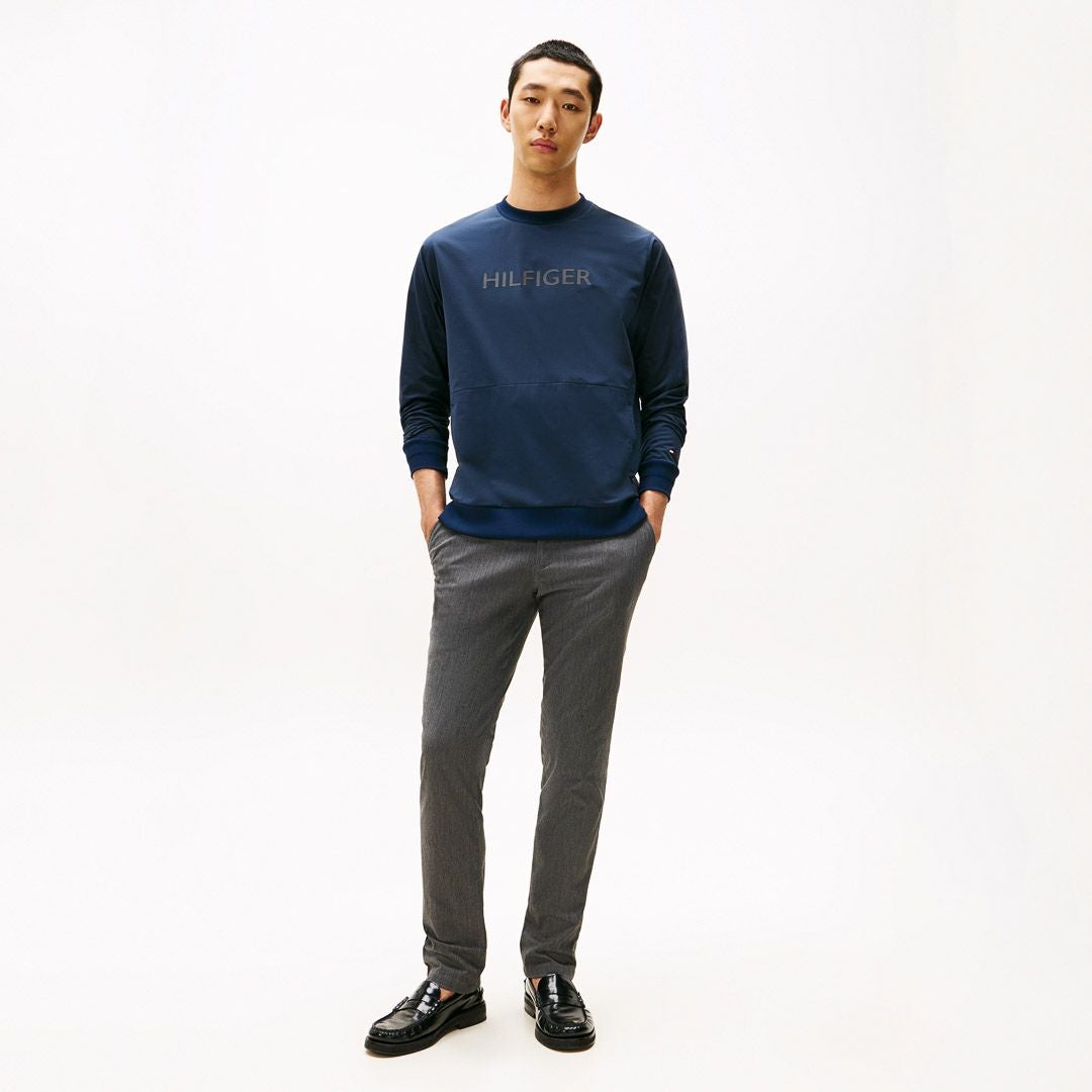 30％OFF】[トミーヒルフィガー]メンズ 防風 クルーネックスウェット