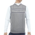 トミー ヒルフィガー ゴルフ Tommy Hilfiger Golf メンズ メンズ ケ-ブル浅Vネック ニットベスト THMA560 詳細4