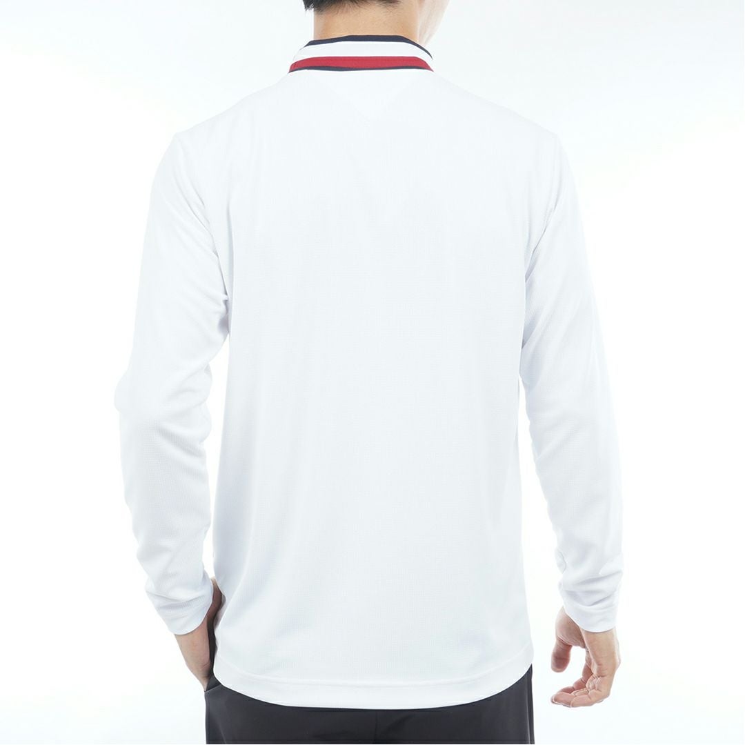 トミー ヒルフィガー ゴルフ Tommy Hilfiger Golf メンズ メンズ シグネチャーリブ 長袖シャツ THMA562 詳細3