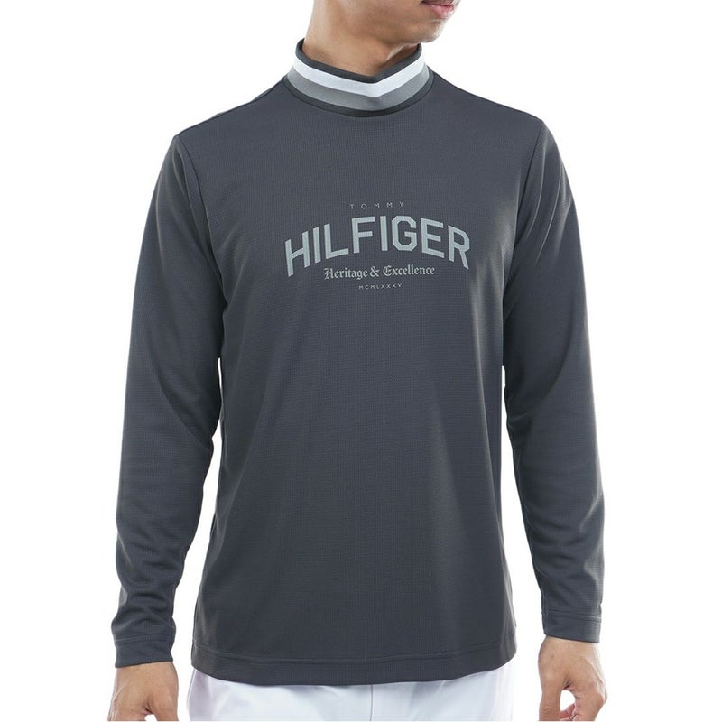 トミー ヒルフィガー ゴルフ Tommy Hilfiger Golf メンズ メンズ シグネチャーリブ 長袖シャツ THMA562 詳細4