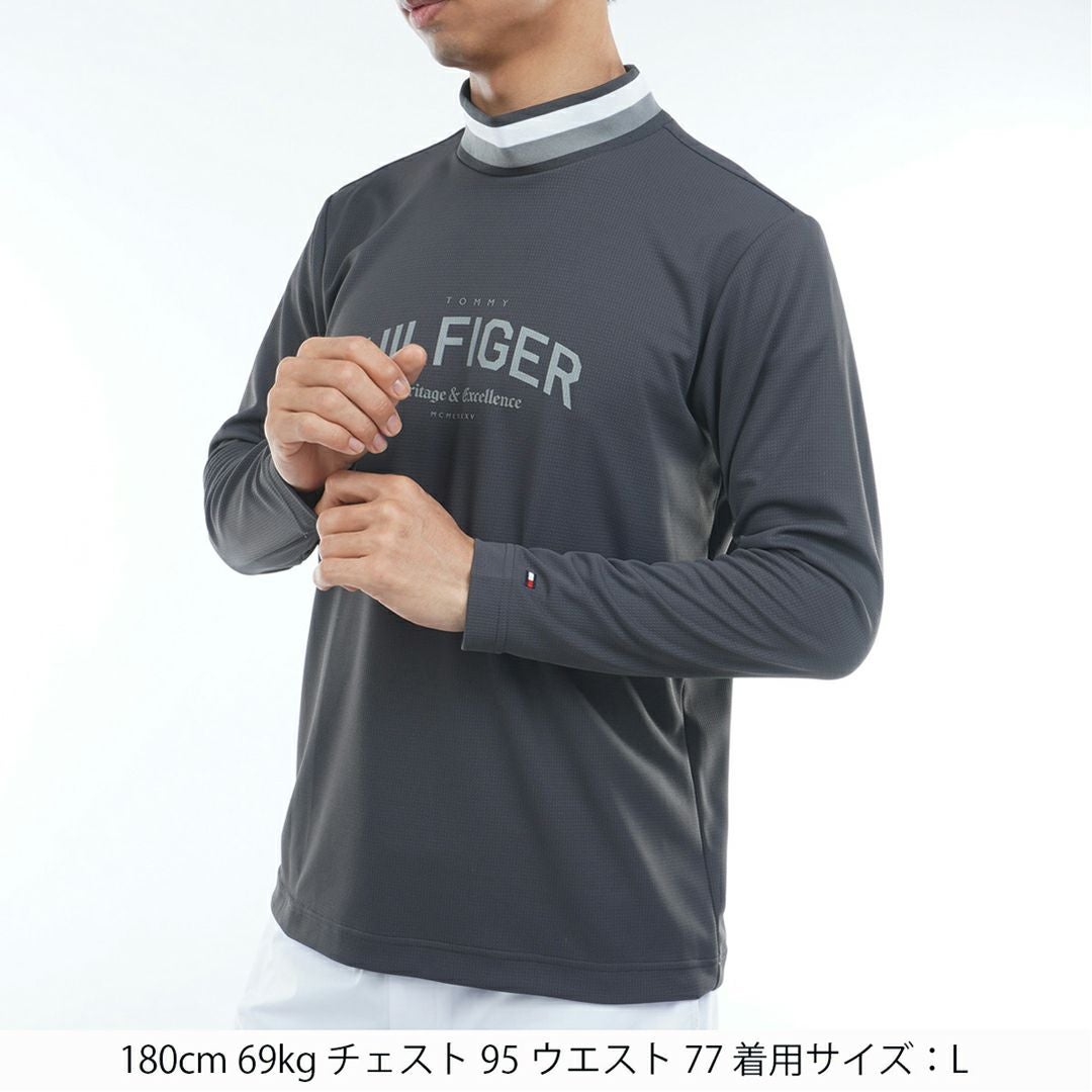 40％OFF】[トミーヒルフィガー]メンズ シグネチャーリブ 長袖シャツ