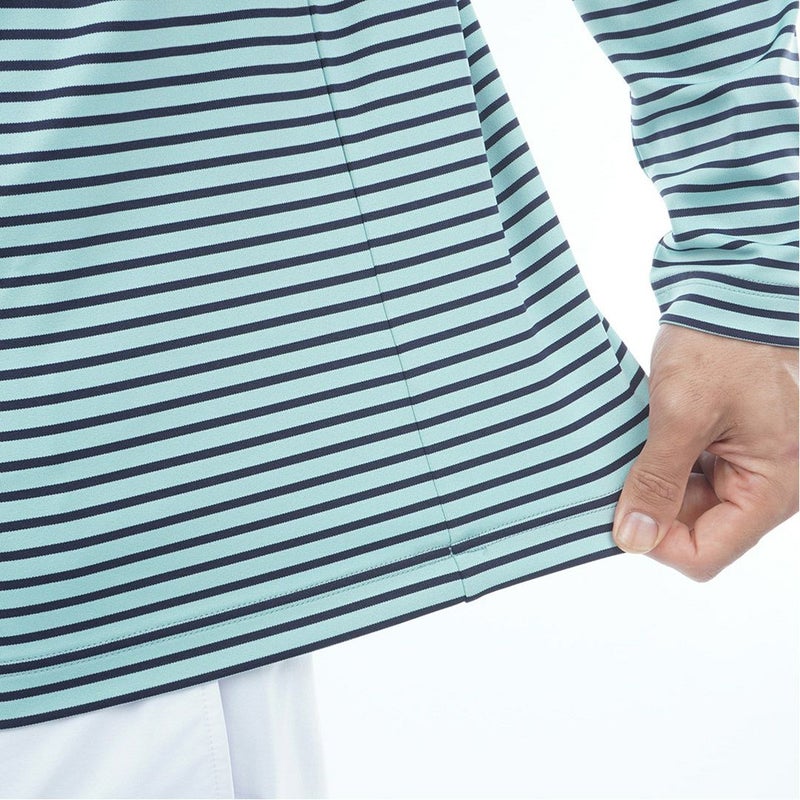 トミー ヒルフィガー ゴルフ Tommy Hilfiger Golf メンズ メンズ ベア天 長袖モックネックシャツ THMA563 詳細12