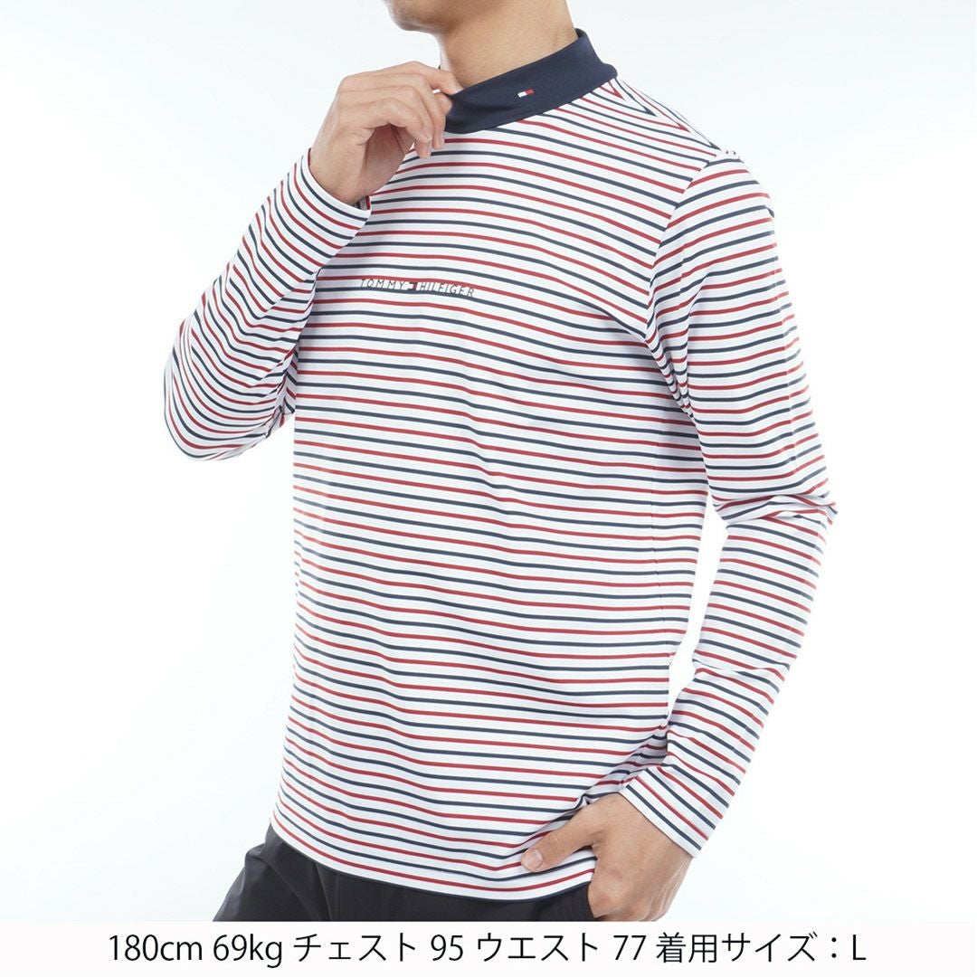 30％OFF】[トミーヒルフィガー]メンズ ベア天 長袖モックネックシャツ