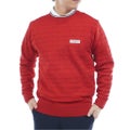 トミー ヒルフィガー ゴルフ Tommy Hilfiger Golf メンズ メンズ ロゴジャガード クル-ネックニット THMA564 詳細10