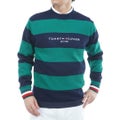 トミー ヒルフィガー ゴルフ Tommy Hilfiger Golf メンズ メンズ ボーダー クルーネックニット THMA565 詳細16