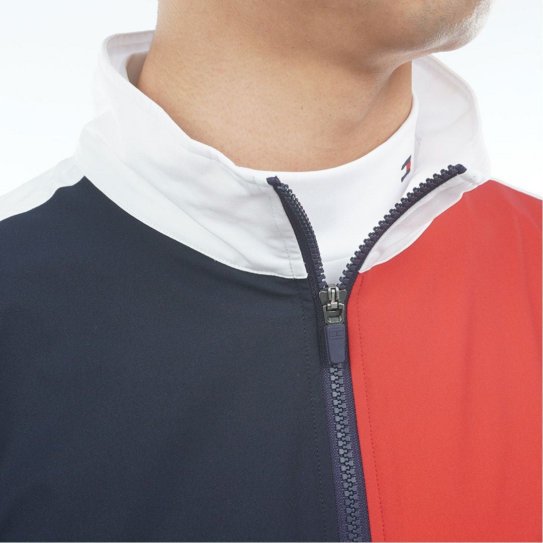 30％OFF】[トミーヒルフィガー]メンズ カラーブロック ウインド