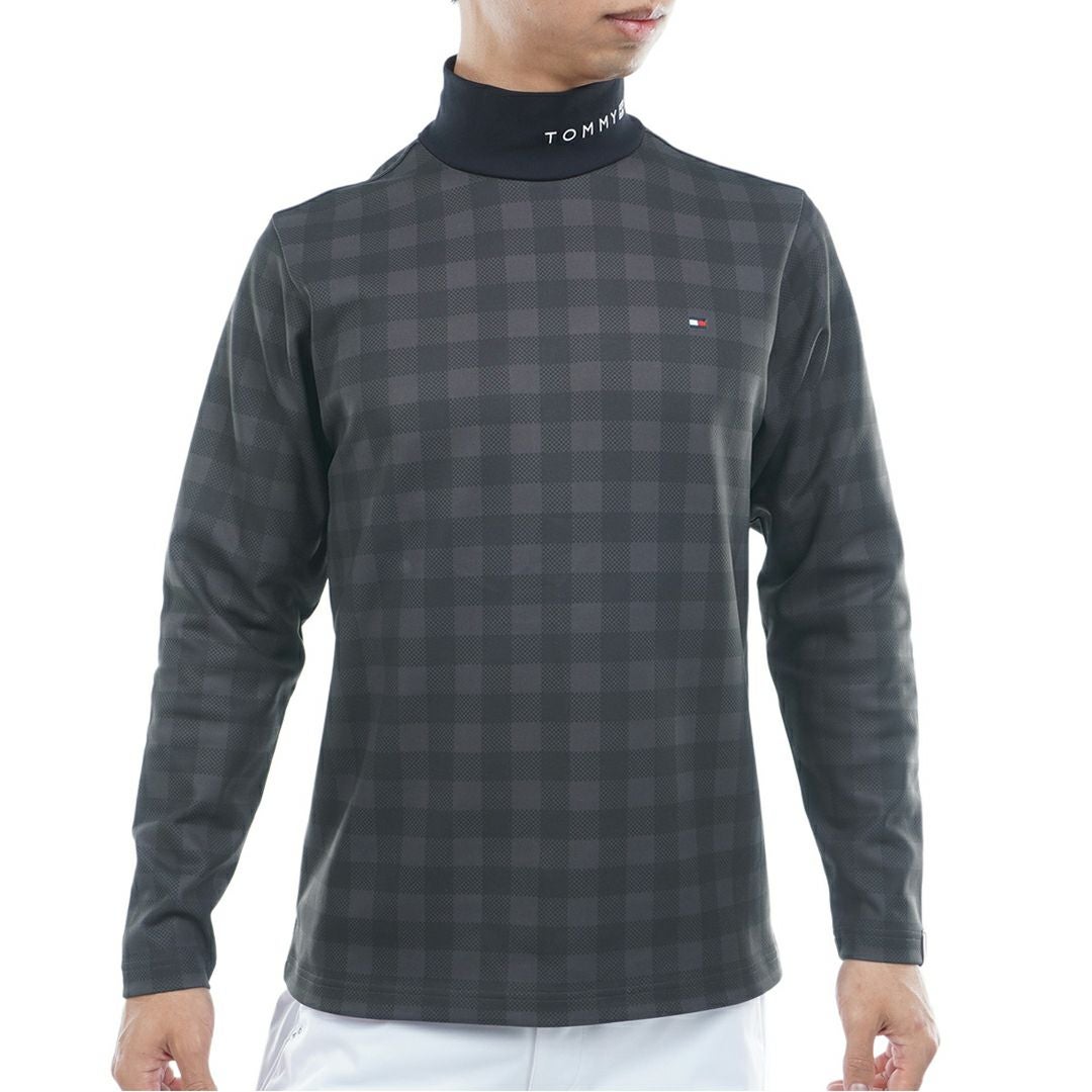 30％OFF】[トミーヒルフィガー]メンズ チェック柄 長袖ハイネック