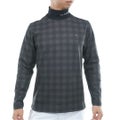 トミー ヒルフィガー ゴルフ Tommy Hilfiger Golf メンズ メンズ チェック柄 長袖ハイネックシャツ THMA569 詳細1