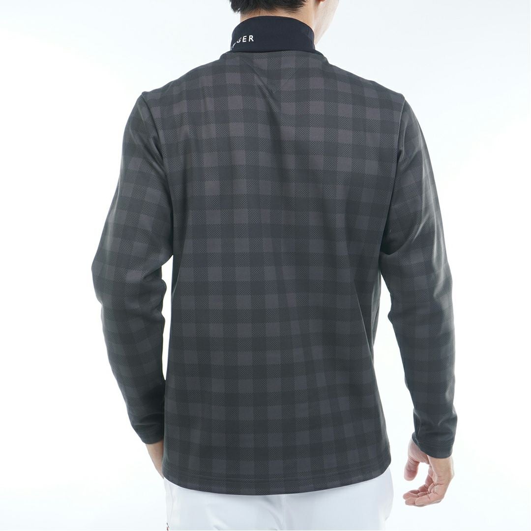 30％OFF】[トミーヒルフィガー]メンズ チェック柄 長袖ハイネック