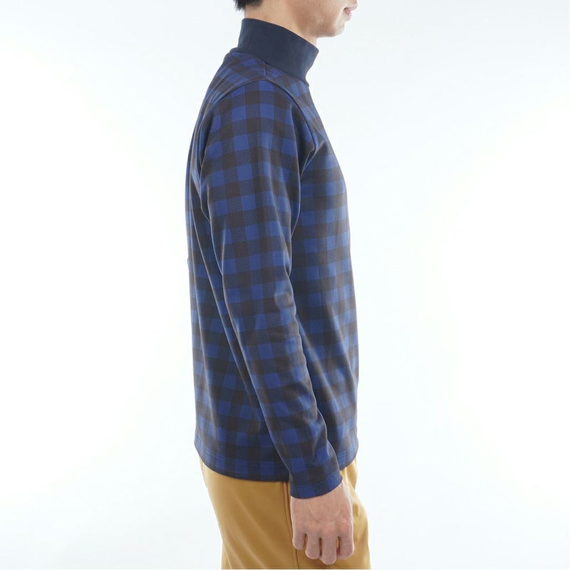 トミー ヒルフィガー ゴルフ Tommy Hilfiger Golf メンズ メンズ チェック柄 長袖ハイネックシャツ THMA569 詳細8