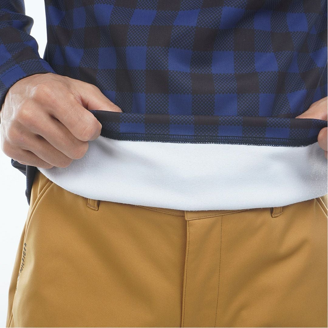 30％OFF】[トミーヒルフィガー]メンズ チェック柄 長袖ハイネック