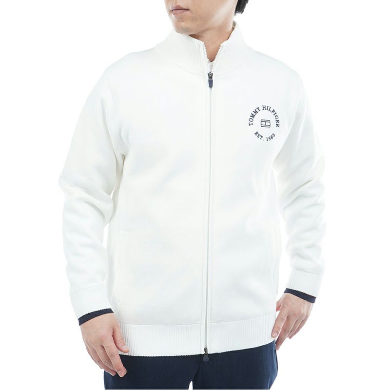 トミー ヒルフィガー ゴルフ Tommy Hilfiger Golf メンズ メンズ モ-ル ニットジャケット THMA570 詳細1