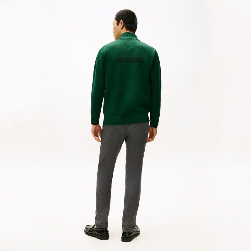 トミー ヒルフィガー ゴルフ Tommy Hilfiger Golf メンズ メンズ モ-ル ニットジャケット THMA570 詳細26