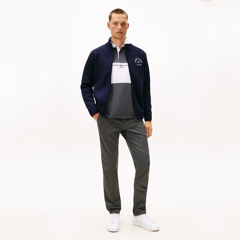 トミー ヒルフィガー ゴルフ Tommy Hilfiger Golf メンズ メンズ モ-ル ニットジャケット THMA570 詳細32
