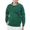 トミー ヒルフィガー ゴルフ Tommy Hilfiger Golf メンズ メンズ ケーブル柄 ショールカラーニット THMA572 詳細17