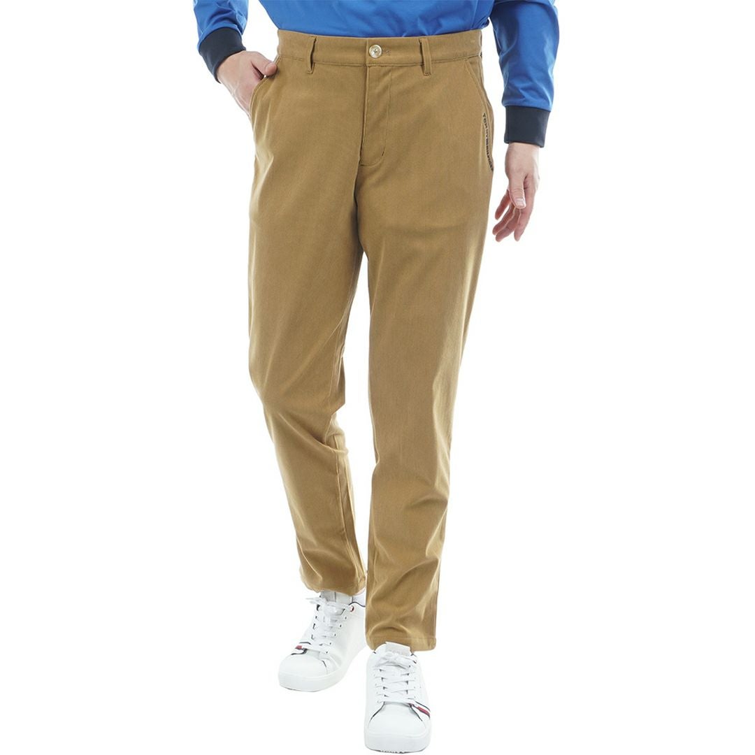 トミー ヒルフィガー ゴルフ Tommy Hilfiger Golf メンズ メンズ ストレッチコーデュロイ テーパードパンツ THMA573 詳細7