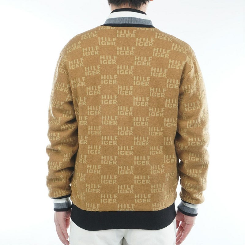 トミー ヒルフィガー ゴルフ Tommy Hilfiger Golf メンズ メンズ ロゴジャガードニット リバーシブルジャケット THMA574 詳細12