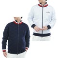 トミー ヒルフィガー ゴルフ Tommy Hilfiger Golf メンズ メンズ ロゴジャガードニット リバーシブルジャケット THMA574 詳細23