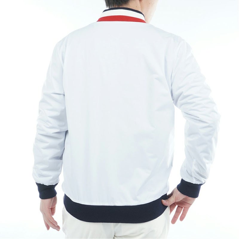 トミー ヒルフィガー ゴルフ Tommy Hilfiger Golf メンズ メンズ ロゴジャガードニット リバーシブルジャケット THMA574 詳細29