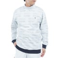 トミー ヒルフィガー ゴルフ Tommy Hilfiger Golf メンズ メンズ ジャガードキルト モックネックスウェット THMA575 詳細1