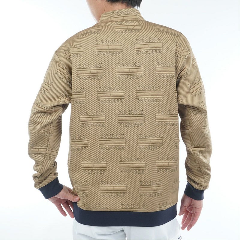 トミー ヒルフィガー ゴルフ Tommy Hilfiger Golf メンズ メンズ ジャガードキルト モックネックスウェット THMA575 詳細6