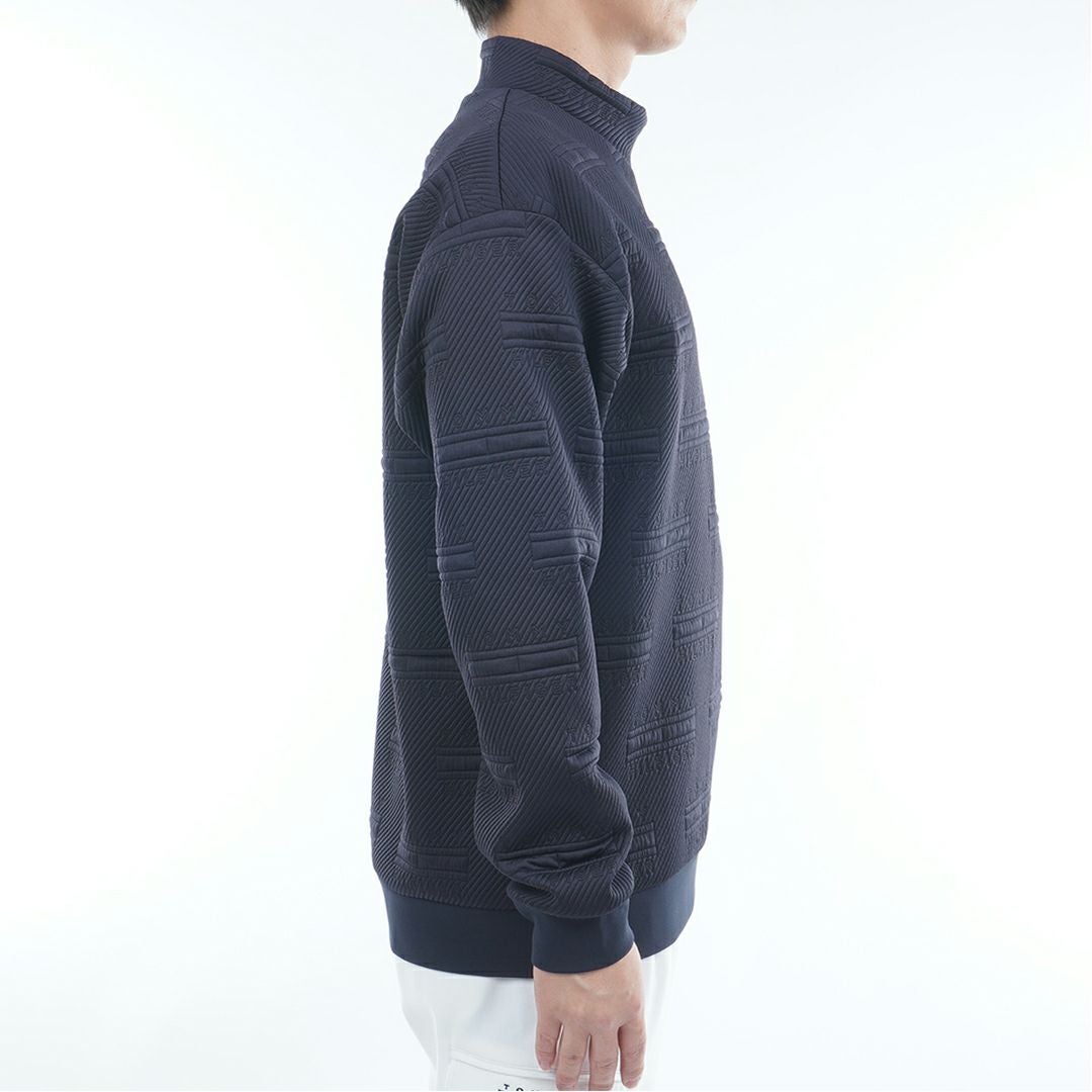 トミー ヒルフィガー ゴルフ Tommy Hilfiger Golf メンズ メンズ ジャガードキルト モックネックスウェット THMA575 詳細11