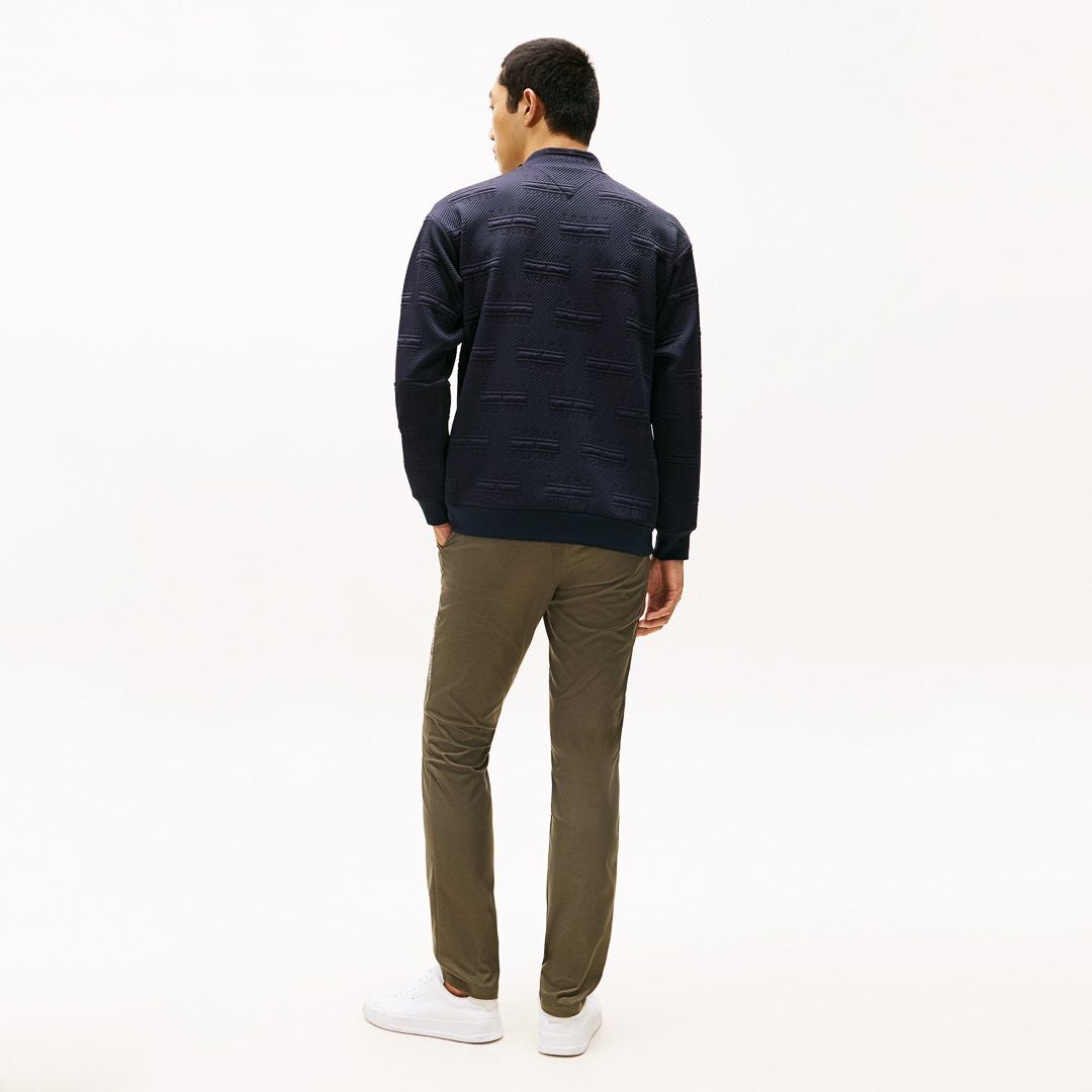 30％OFF】[トミーヒルフィガー]メンズ ジャガードキルト モックネック