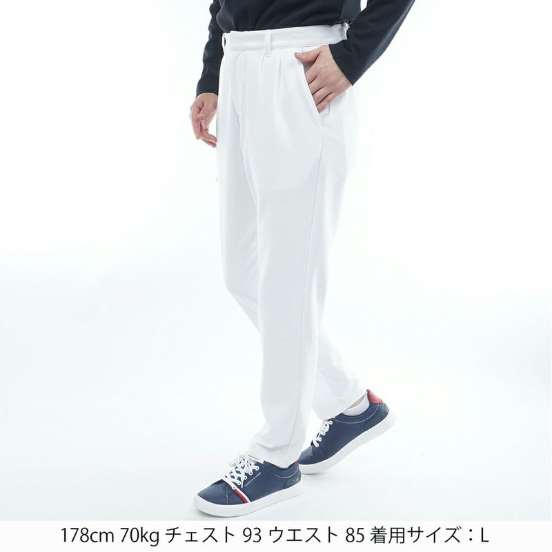 トミー ヒルフィガー ゴルフ Tommy Hilfiger Golf メンズ メンズ ツータック リラックス テ-パ-ドパンツ THMA576 詳細2