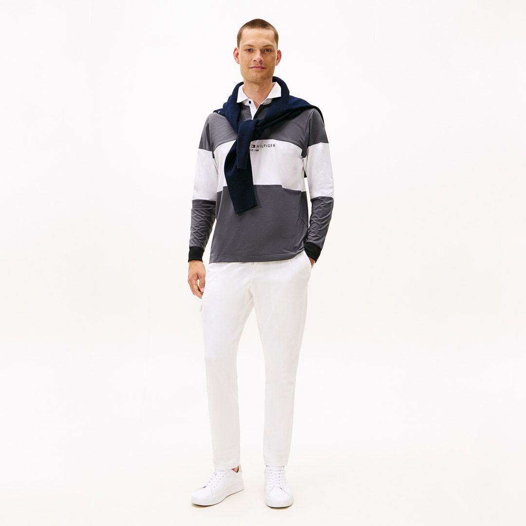 トミー ヒルフィガー ゴルフ Tommy Hilfiger Golf メンズ メンズ ツータック リラックス テ-パ-ドパンツ THMA576 詳細19
