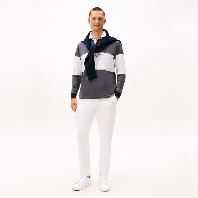 トミー ヒルフィガー ゴルフ Tommy Hilfiger Golf メンズ メンズ ツータック リラックス テ-パ-ドパンツ THMA576 詳細19