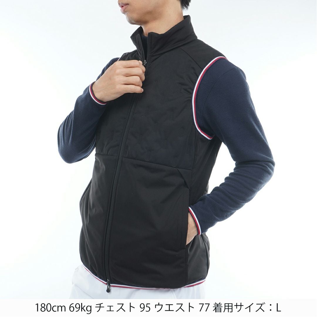 40％OFF】[トミーヒルフィガー]メンズ 高周波 中綿キルトベスト